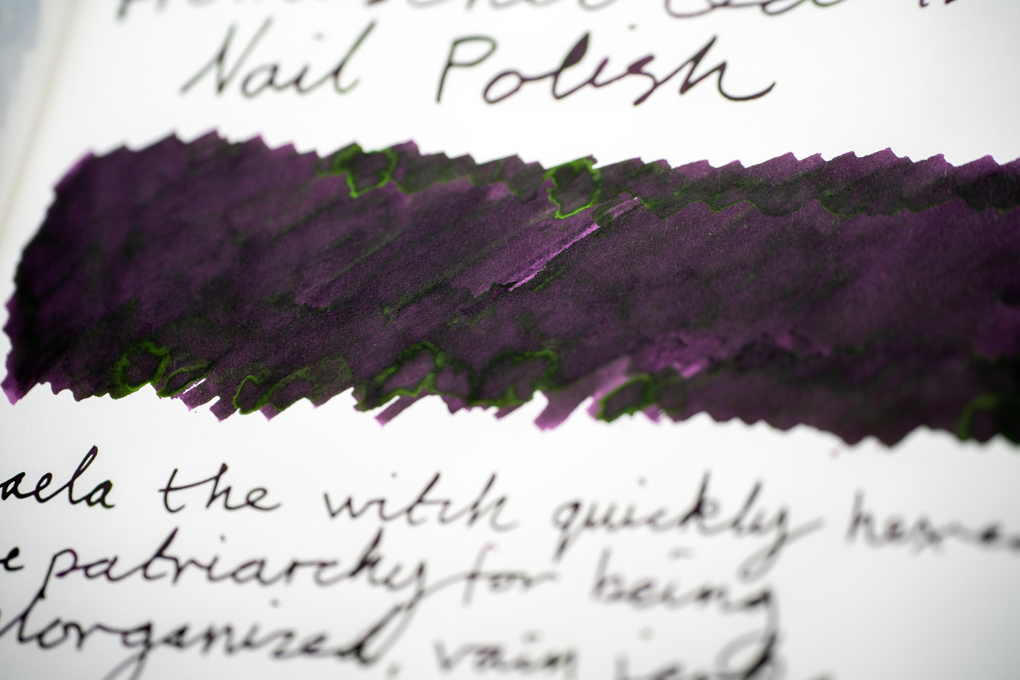 Homeschooled Black Nail Polish