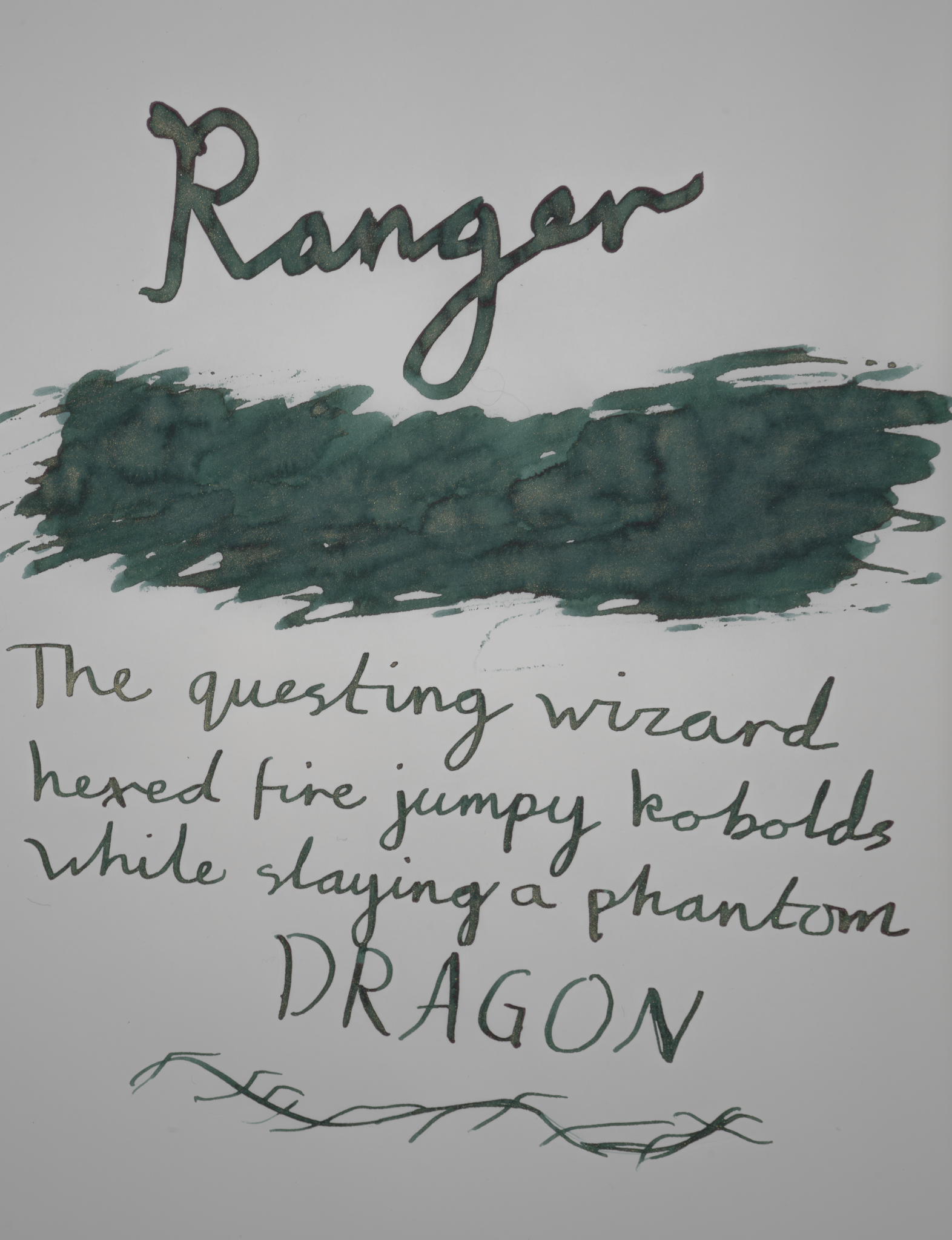 Ranger - Forest Dusk - Penultimate Inks - Fountain pen ink